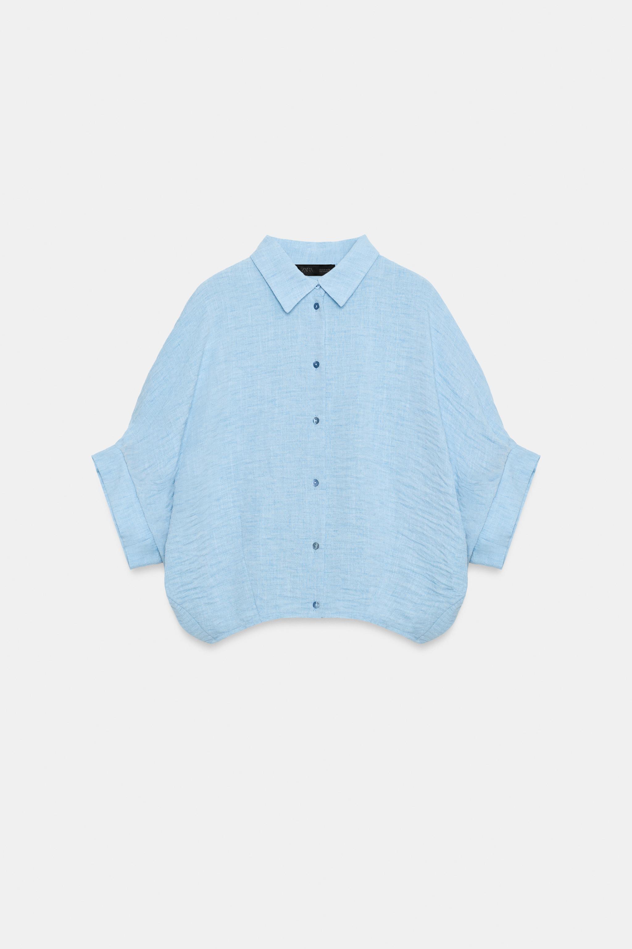 CHEMISE BALLON MANCHES COURTES